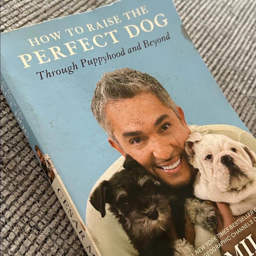 Cesar Millan book How to Raise the Perfect Dog puppyhood and beyond paperback